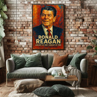 Ronald Reagan 40th President Poster