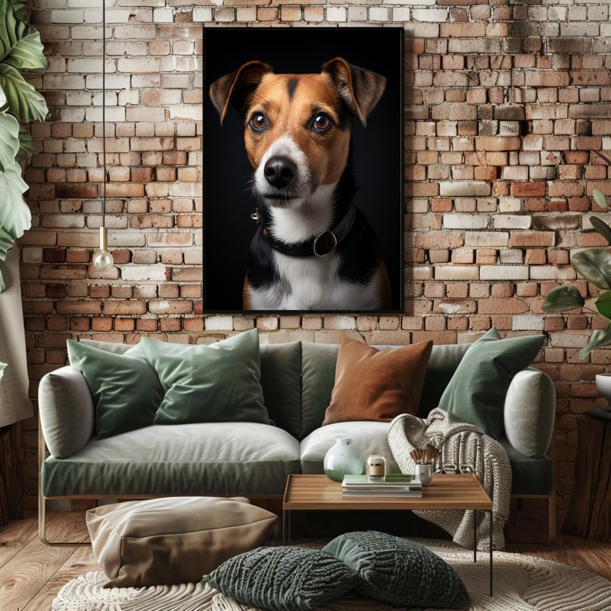 Portrait Of A Loyal Companion Poster PosterGoat