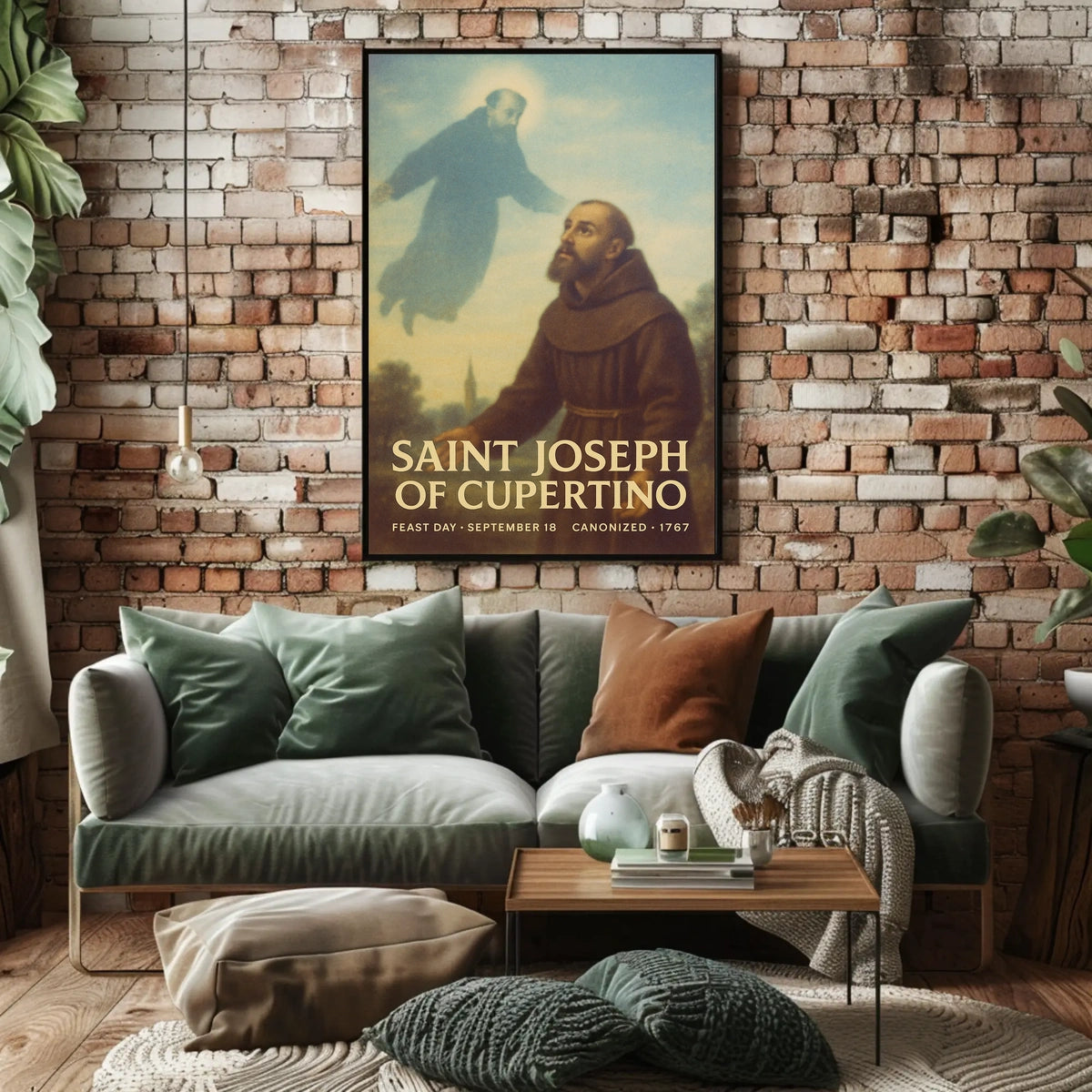Saint Joseph Of Cupertino Poster