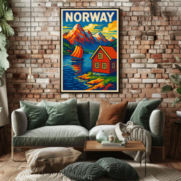 Norway Scenic Poster