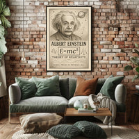 Albert Einstein Nobel Prize In Physics Poster