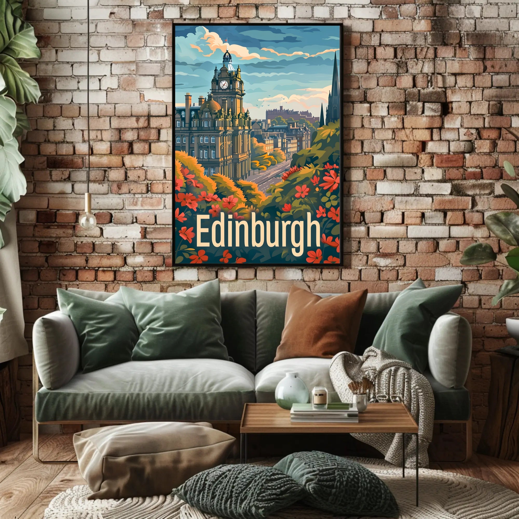 Edinburgh Scenic Poster