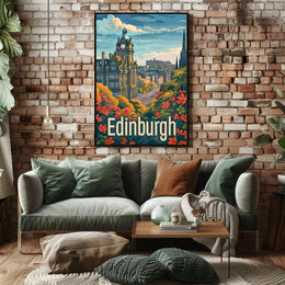 Edinburgh Scenic Poster