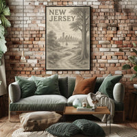 New Jersey Landscape Poster