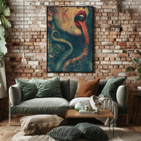 Serpentine Allure Art Poster for Home Decor PosterGoat