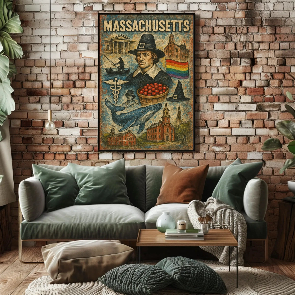 Massachusetts Heritage Poster