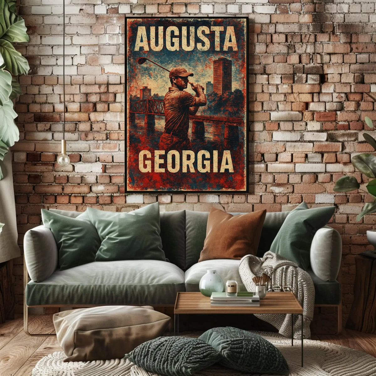 Augusta, Georgia Golf Poster
