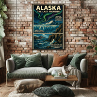 Alaska The Last Frontier Poster