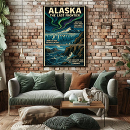 Alaska The Last Frontier Poster