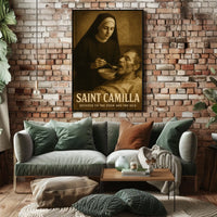 Saint Camilla Devoted To The Poor And Poster