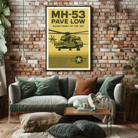 MH-53 Pave Low Silent Giant of the Sky Poster