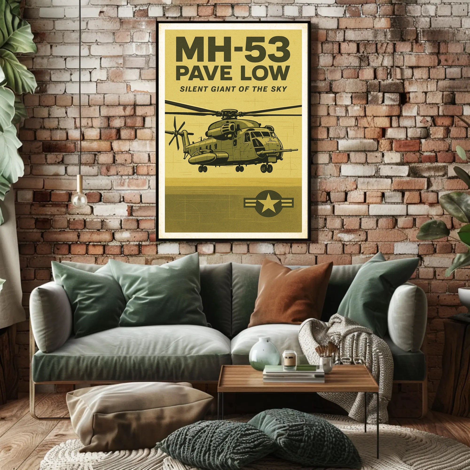 MH-53 Pave Low Silent Giant of the Sky Poster