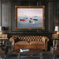 Serene Harbor Poster