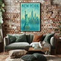 New York City Skyline Poster