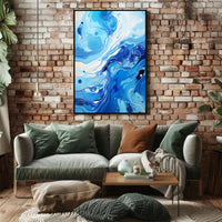 Oceanic Whirl Poster