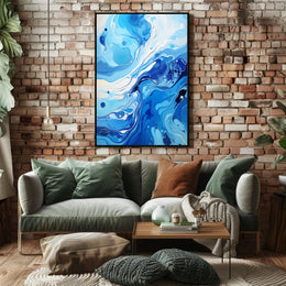 Oceanic Whirl Poster