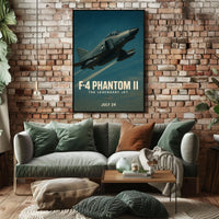 F-4 Phantom Ii The Legendary Jet Poster