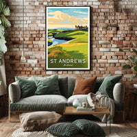 St Andrews Scenic Poster