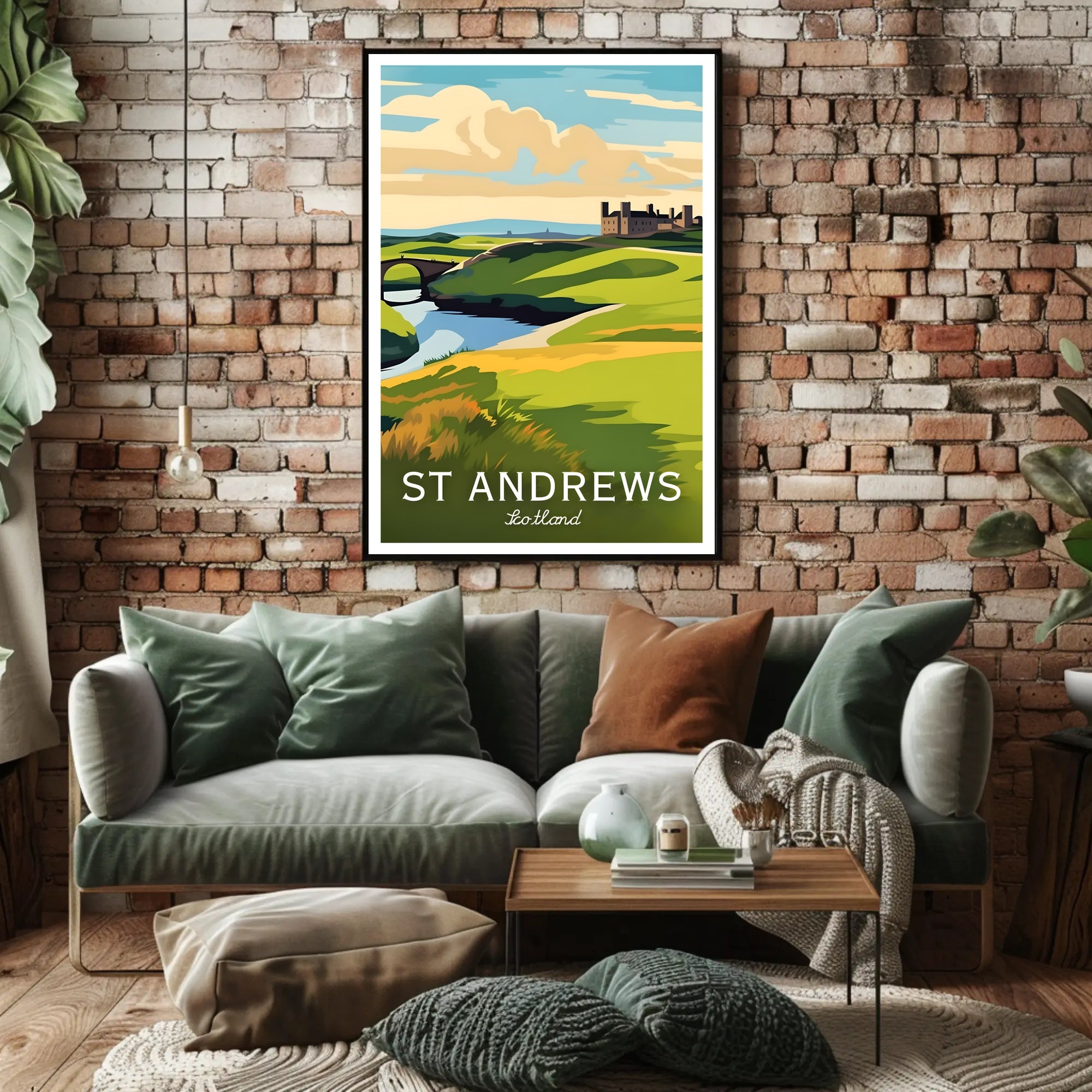 St Andrews Scenic Poster