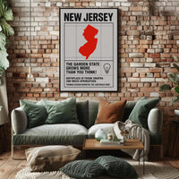 New Jersey Heritage Art Cultural or Heritage Poster