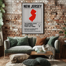 New Jersey Heritage Art Cultural or Heritage Poster