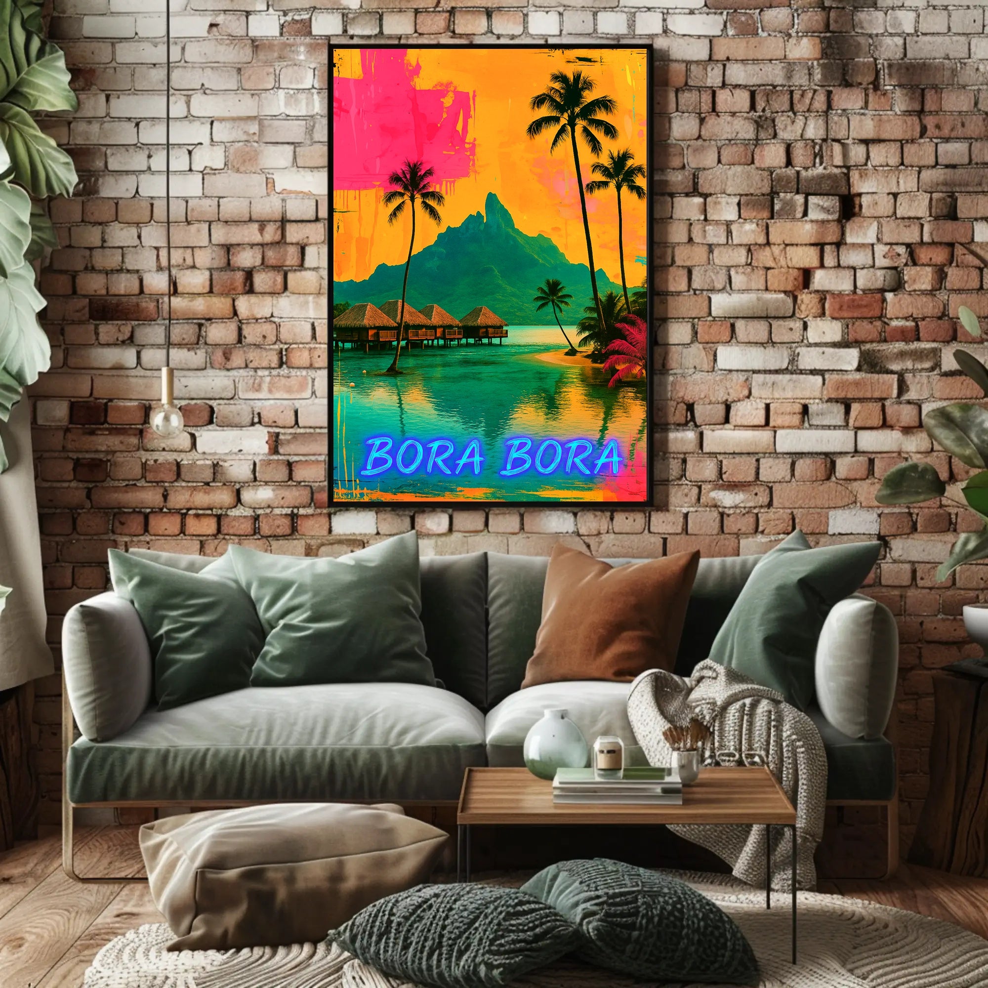 Bora Bora Paradise Poster PosterGoat