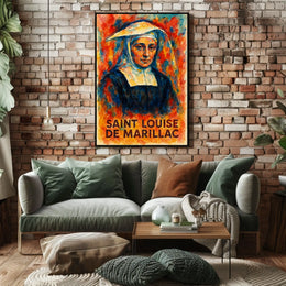 Saint Louise De Marillac Poster