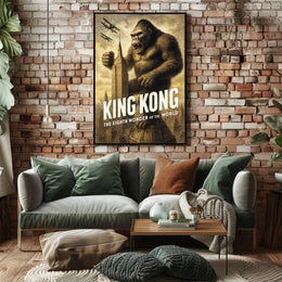 King Kong The Eighth Wonder Poster PosterGoat