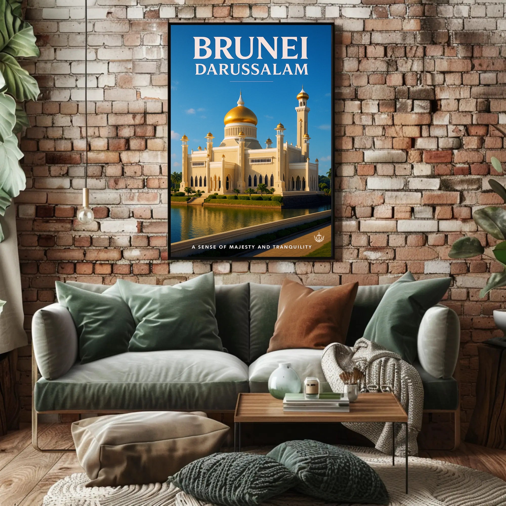 Brunei Darussalam A Sense of Majesty Poster PosterGoat