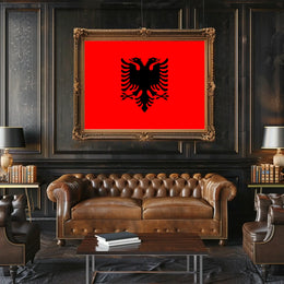 Albania Flag Poster
