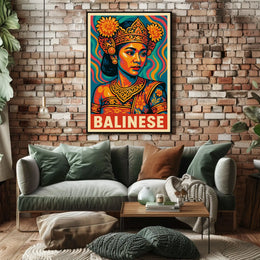 Balinese Heritage Poster
