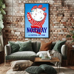 Norway A Fistful Of Fun Poster