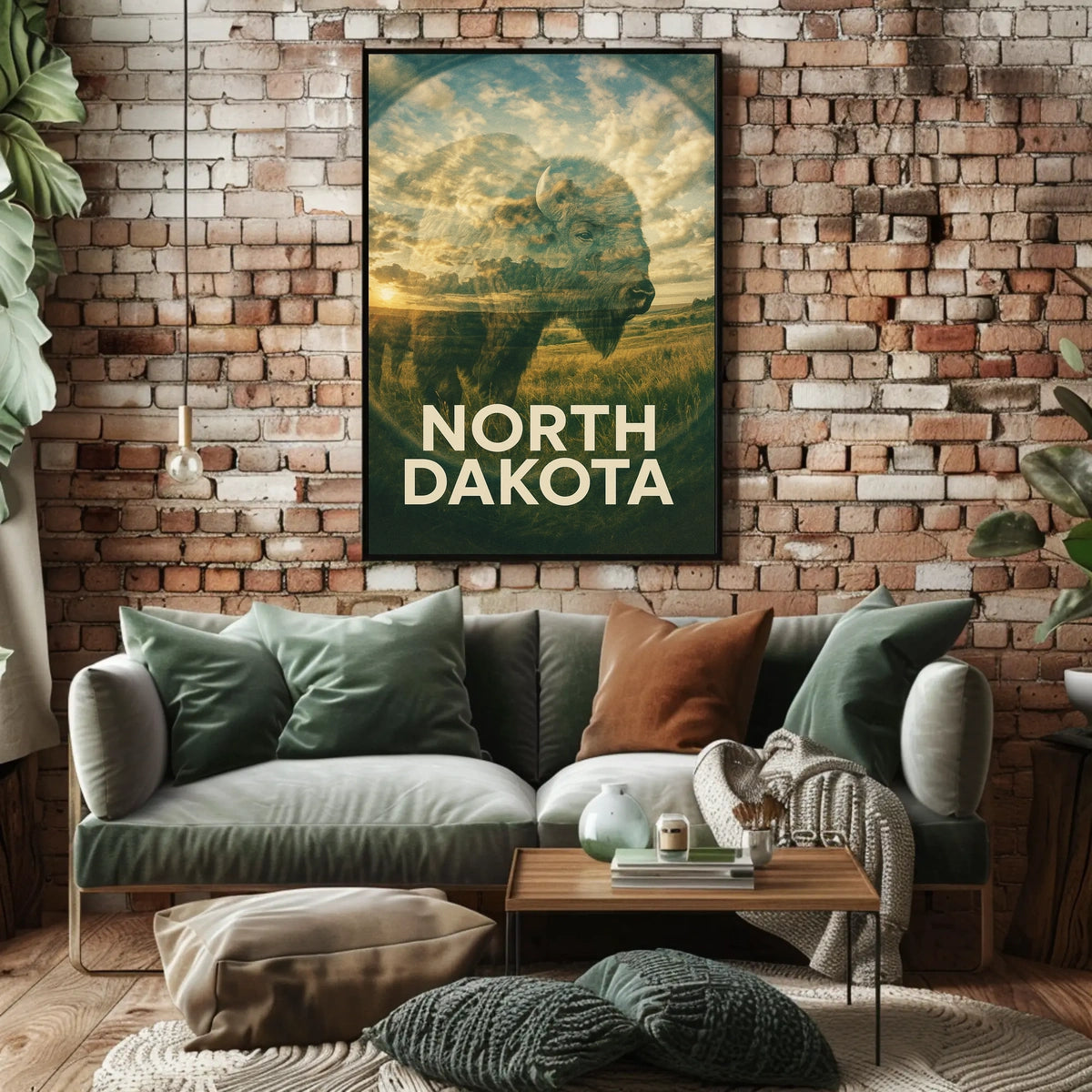 North Dakota Wilderness Poster