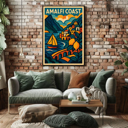 Amalfi Coast Poster