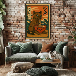 Ramen Cat Adventure Poster