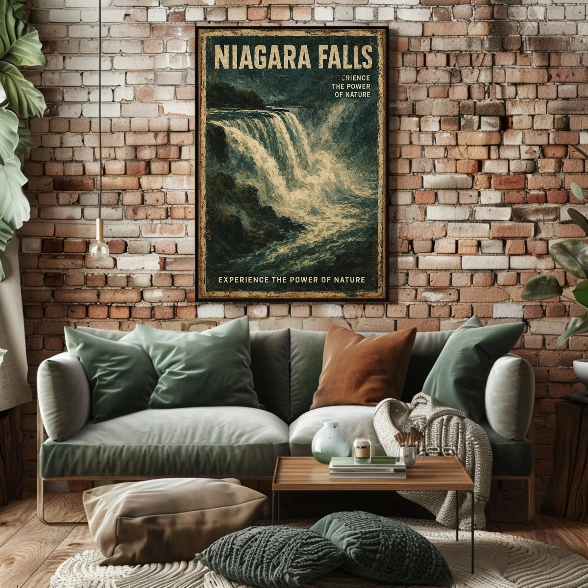Niagara Falls Experience The Power Of Poster