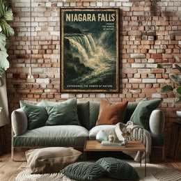 Niagara Falls Experience The Power Of Poster