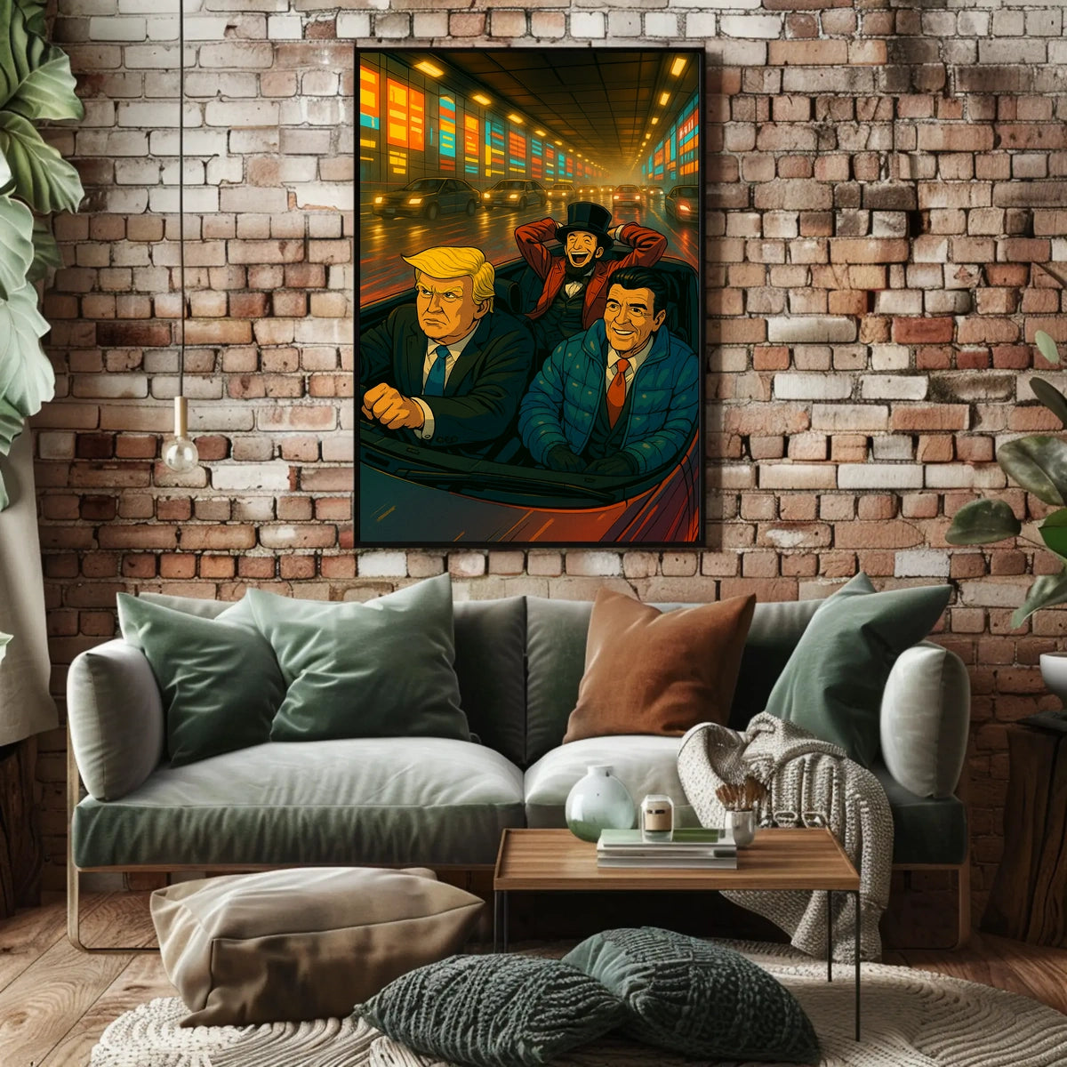 Presidential Road Trip Poster