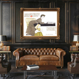 Red Cross Illustrated Postcards Advertisement Poster