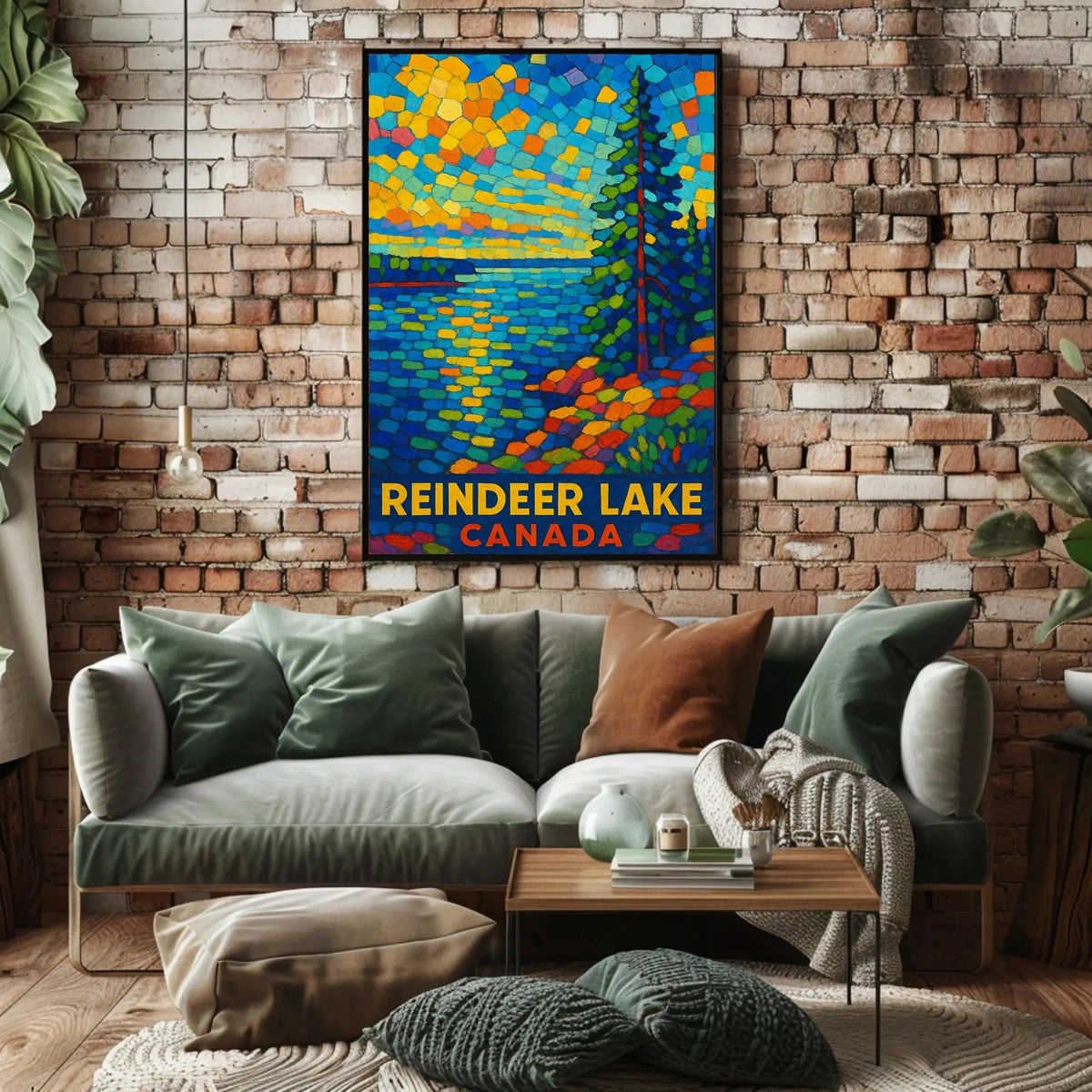 Reindeer Lake, Canada Poster