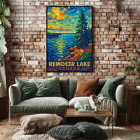 Reindeer Lake, Canada Poster