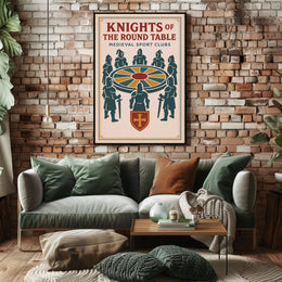 Knights of the Round Table Poster PosterGoat
