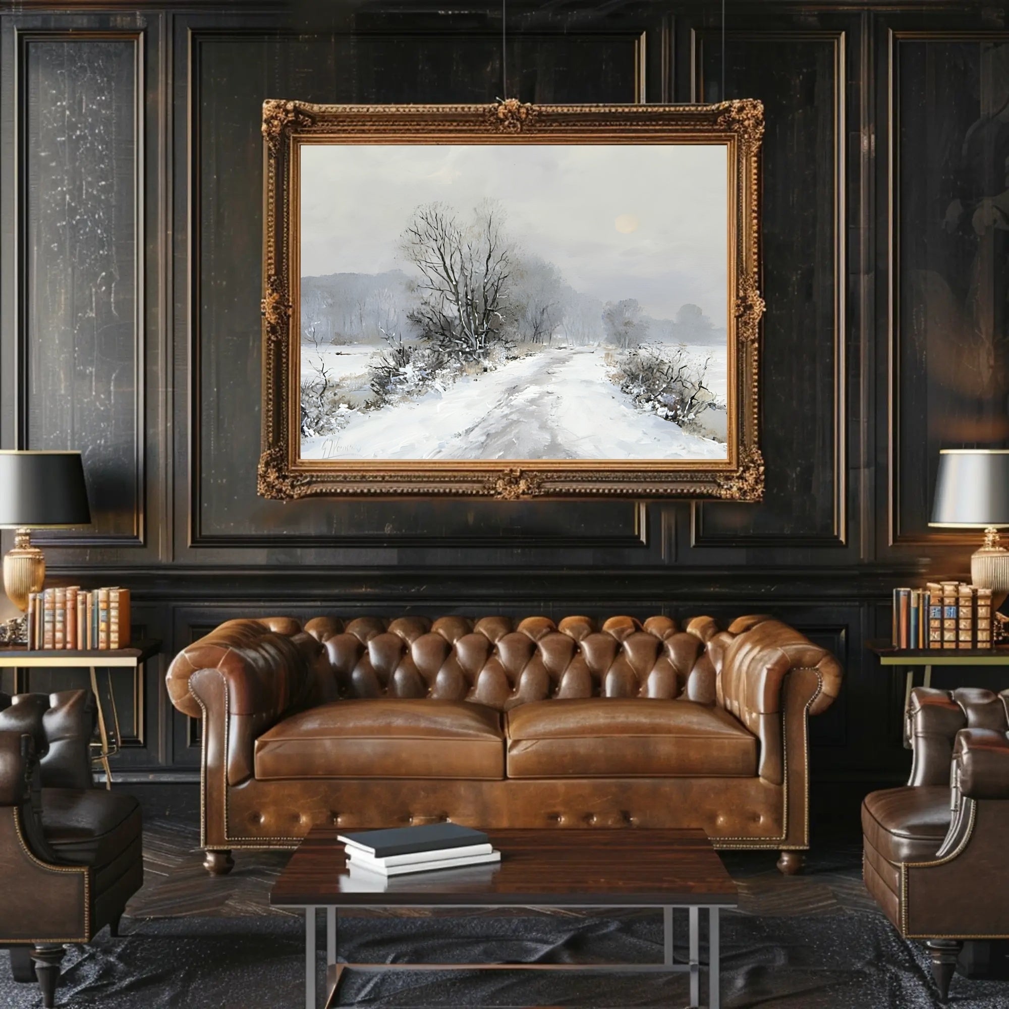 Winter's Embrace Poster
