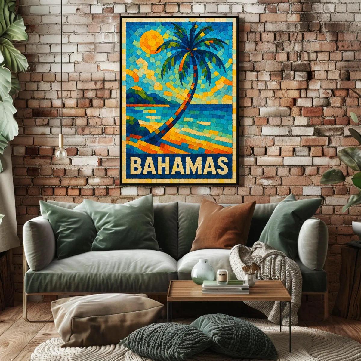 Vibrant Bahamas Poster