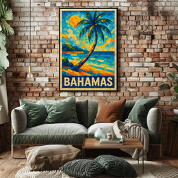 Vibrant Bahamas Poster