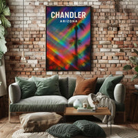 Chandler Arizona Vibes Digital Painting Poster