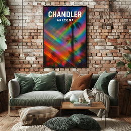 Chandler Arizona Vibes Digital Painting Poster