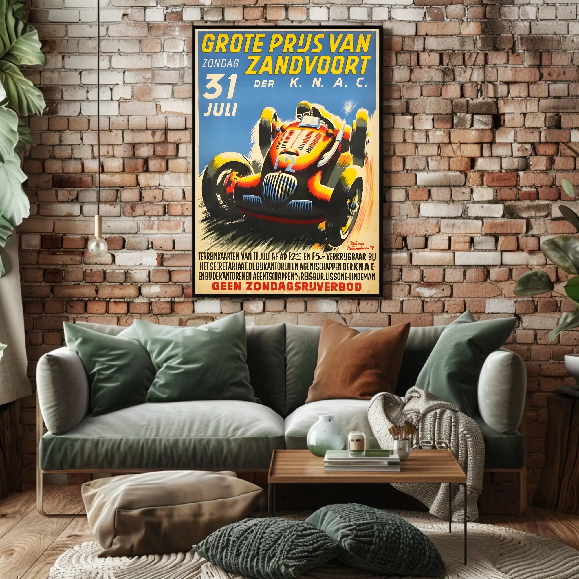 Grote Prijs van Zandvoort Poster