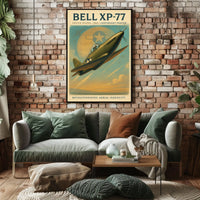 Bell XP-77 Lightweight Fighter Poster
