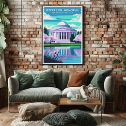 Jefferson Memorial Poster